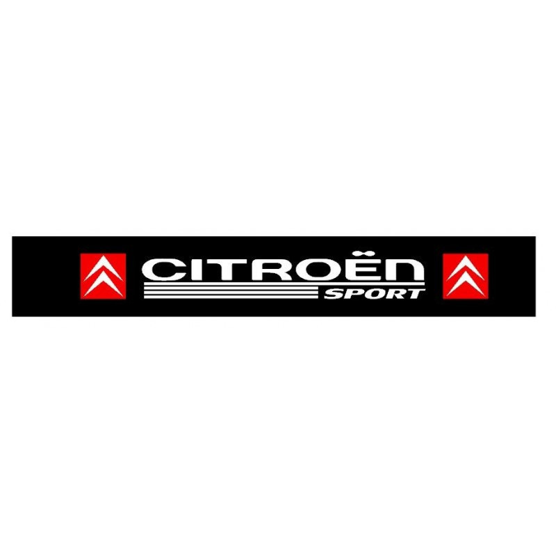 STICKER CITROEN Sport pare-soleil-noir L 1400 Ht 150 mm