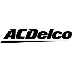 sticker AC DELCO logo noir...