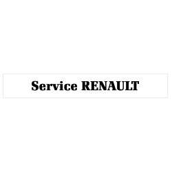 Autocollant RENAULT SERVICE pare Soleil L1400 H 200mm