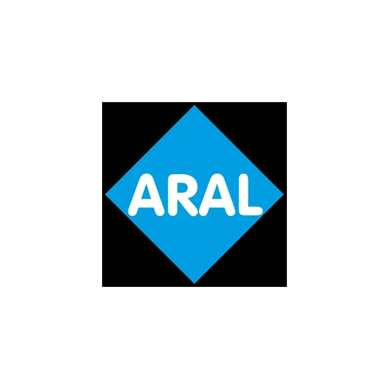 sticker Aral Logo 1971 L 80 H 80 mm