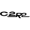 Autocollant CITROEN Logo C2R2 noir L 160 H 35 mm