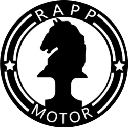 sticker BMW RAPP Motor 1913-1917 diam 50 mm