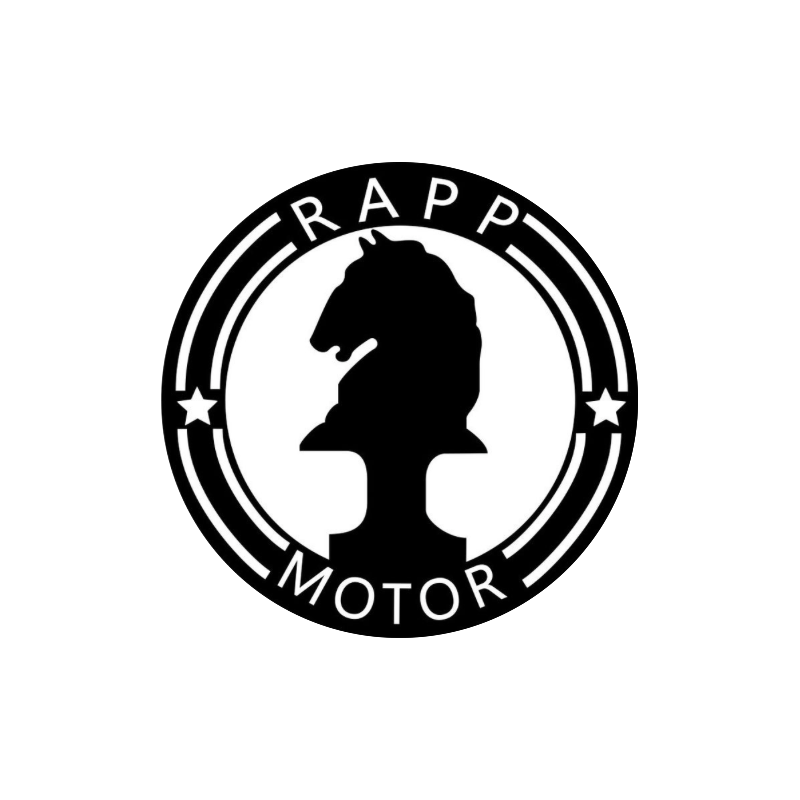 sticker BMW RAPP Motor 1913-1917 diam 50 mm