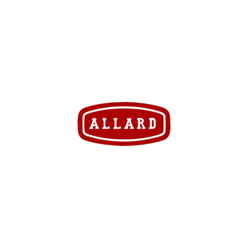 Autocollant ALLARD Motor Company logo L 106 H 50 mm