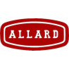 Autocollant ALLARD Motor Company logo L 106 H 50 mm