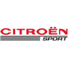 Autocollant CITROEN Sport logo rouge/noir fond blanc L 70 h 15 mm.png