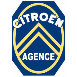 Autocollant CITROEN-Agence...