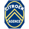 STICKER CITROEN-Agence bleu L 160 H 220 mm