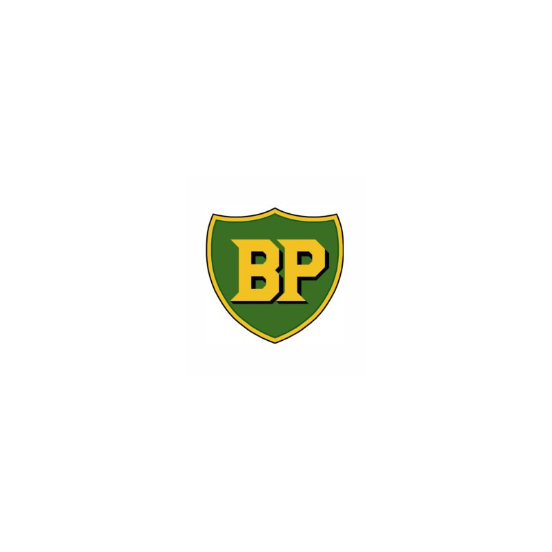 Autocollant BP logo 1947 L 50 H 50 mm