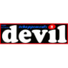 STICKER DEVIL echappement L 60 H 20 mm