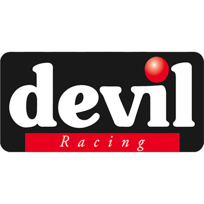 STICKER DEVIL logo racing L 100 H 50 mm