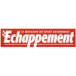 Autocollant ECHAPPEMENT logo actuel L 200 H 50 mm