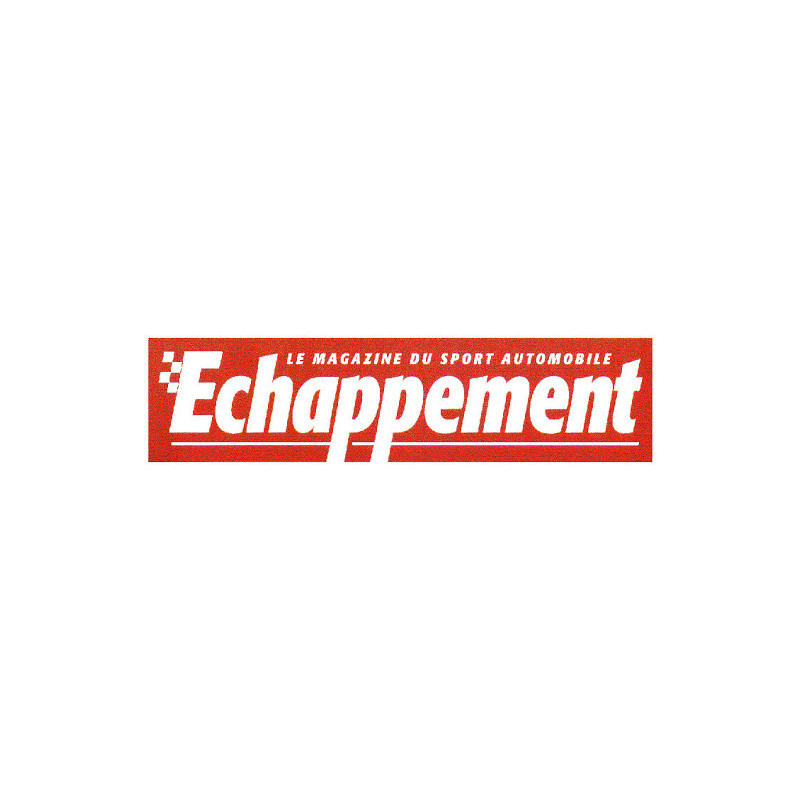 Autocollant ECHAPPEMENT logo actuel L 200 H 50 mm