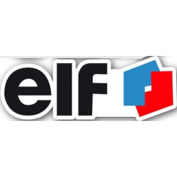 Autocollant ELF-logo ombré...