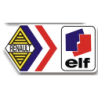 Autocollant ELF-RENAULT logo losange G L 100 H 50 mm