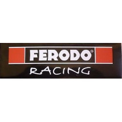 Autocollant FERODO Racing liseret rouge L 120 H 35 mm