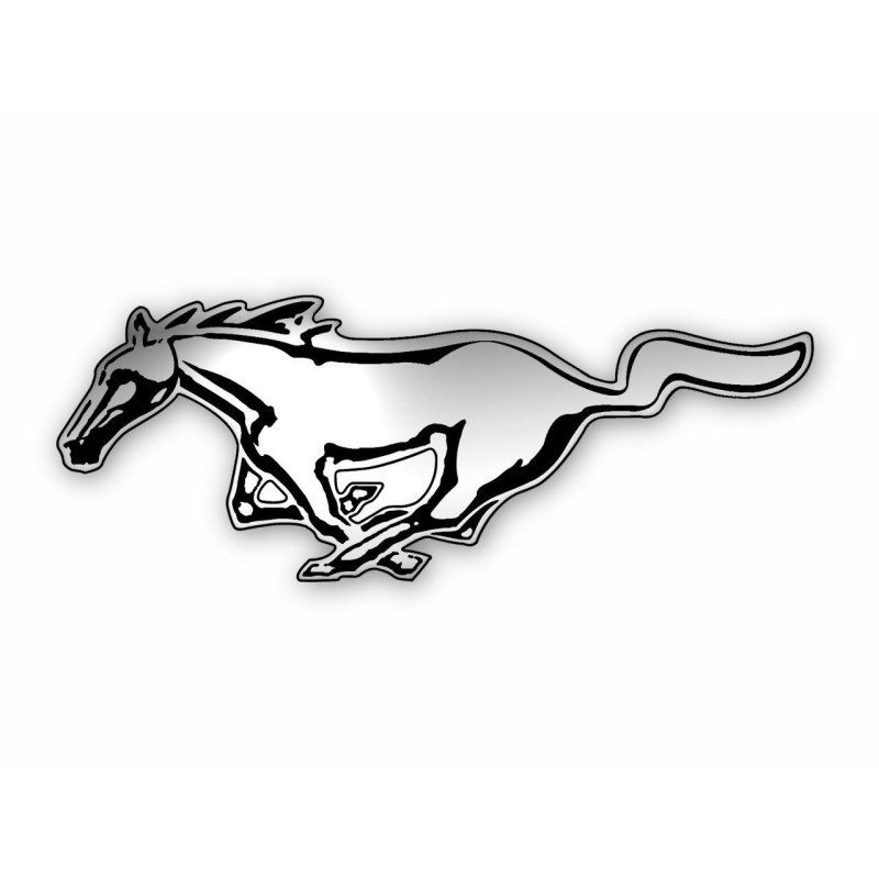 STICKER FORD Embleme Mustang L 50H 19 mm