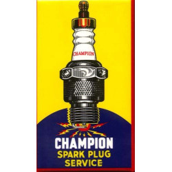 Autocollant CHAMPION spark...