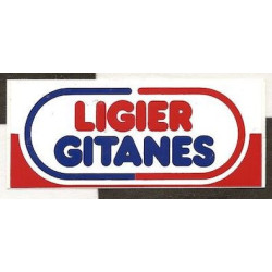 Autocollant GITANE LIGIER GITANE L 100 mm Ht  25 mm