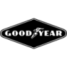 STICKER GOOD YEAR Losange noir L 190 h 90 mm