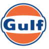 STICKER GULF Logo diam 60 mm