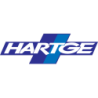 Autocollant HARTGE logo Blanc/bleu L 80 H 25 mm