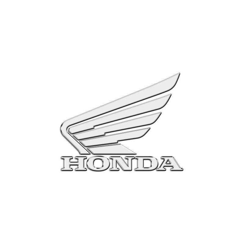 Autocollant HONDA aile logo moto L 90 H 70 mm