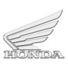 Autocollant HONDA aile logo moto L 90 H 70 mm