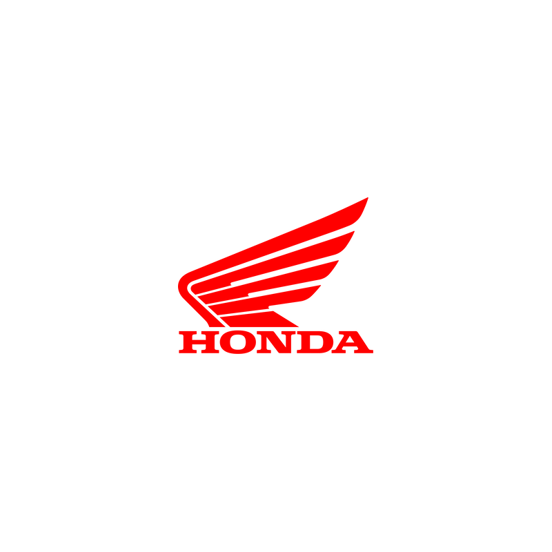 STICKER HONDA aile rouge L 90 H 70 mm