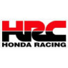 Autocollant HONDA logo HRC noir/rouge L 100 H 40 mm