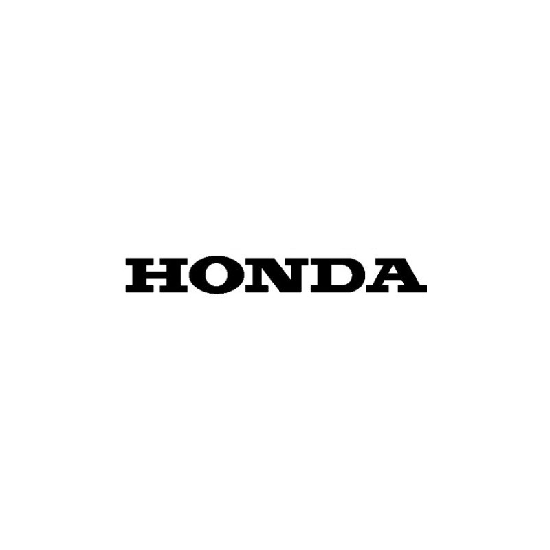 Autocollant HONDA logo lettre noir L 125 H 15 mm  Adhésif découpé