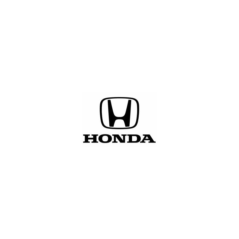 Autocollant HONDA logo noir  L 50 h 37 mm