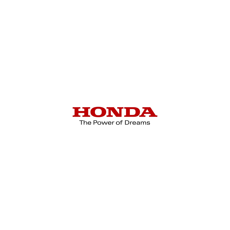 Autocollant HONDA logo Power rouge L 125 H 30 mm