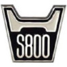 Autocollant HONDA logo S800 L 80 H 70 mm