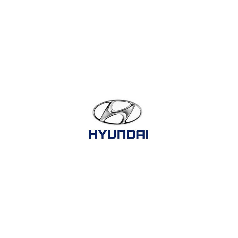 STICKER HYUNDAI logo quadri L 50 H 30mm