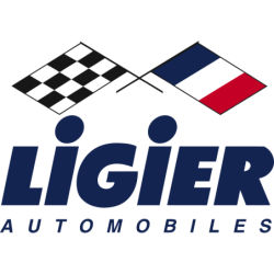 Autocollant LIGIER Logo drapeaux L 100 H 70 mm