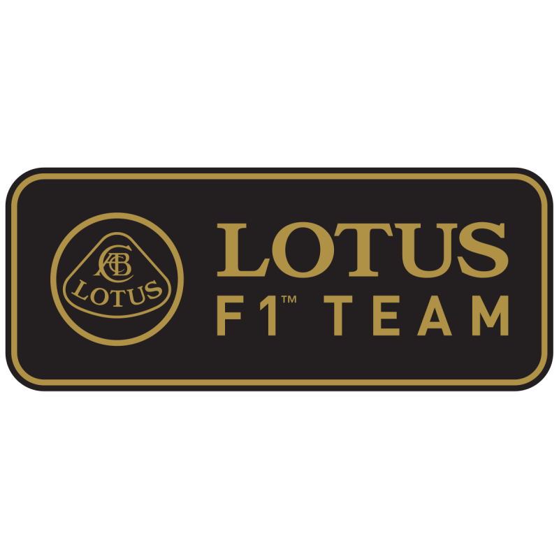 STICKER LOTUS logo F1TEAM L100 H42 mm