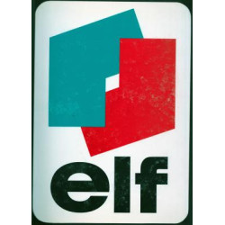 STICKER ELF premier logo  L 100 H 140 mm