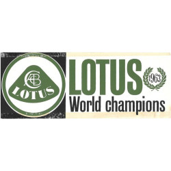 Autocollant LOTUS World...