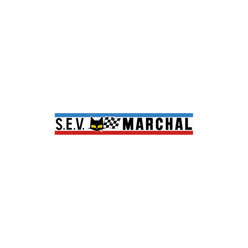 STICKER SEV MARCHAL Bandeau  L 90 H 15 mm