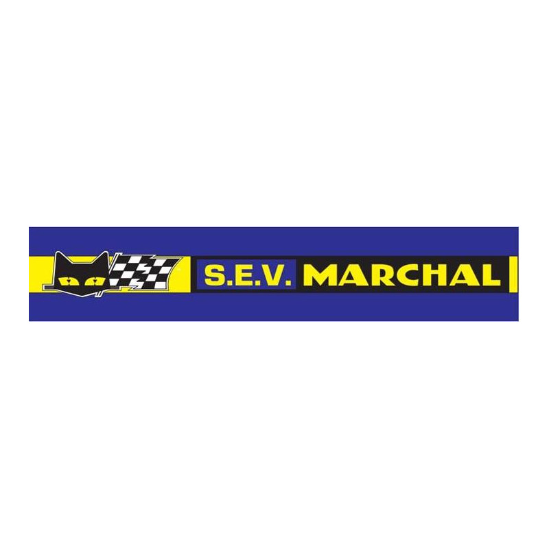 Autocollant SEV MARCHAL Bandeau Bleu L 250 H 50 mm