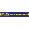 Autocollant SEV MARCHAL Bandeau Bleu L 250 H 50 mm