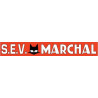 STICKER SEV MARCHAL bandeau rouge L 220 H 30 mm