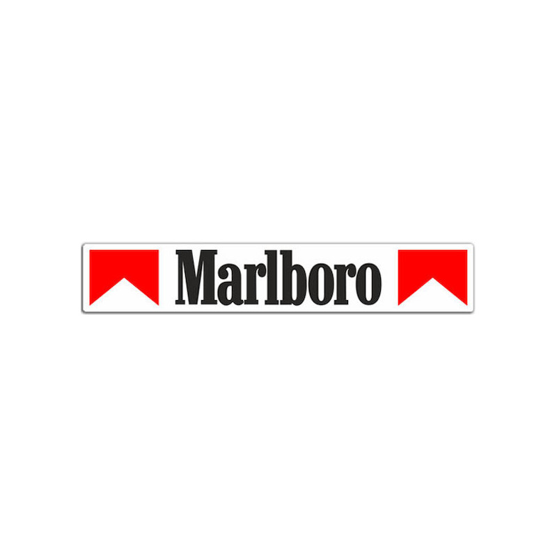 Autocollant MARLBORO Classic Horizontal  L 100 H 20 mm