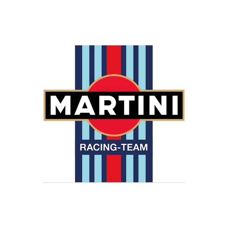 Autocollant MARTINI logo Capot L 175 mm Ht 170 mm