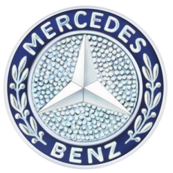 Autocollant MERCEDES-logo 1926 diam 50mm