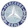 Autocollant MERCEDES-logo 1926 diam 50mm