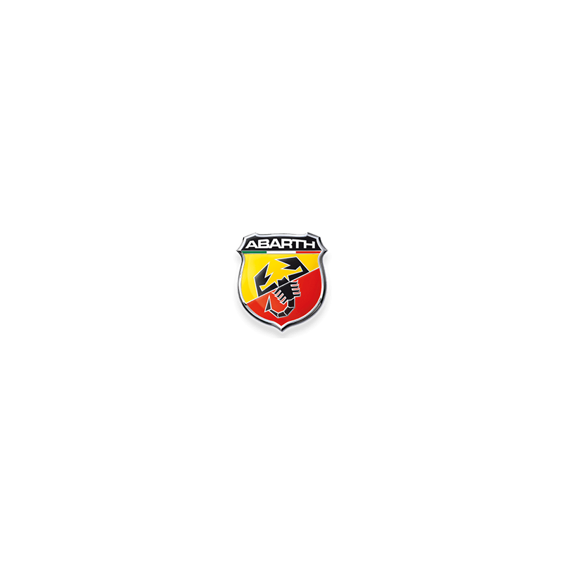 STICKER ABARTH logo actuel L 70 H 75 mm