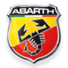 STICKER ABARTH logo actuel L 70 H 75 mm