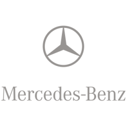 Autocollant MERCEDES-logo 2009 L 50 H 25 mm